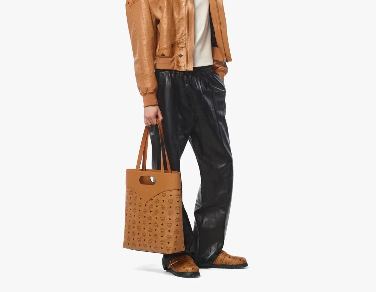 Túi MCM Diamond Tote 'Cognac' MMTEAAK01CO001 — ảnh 3