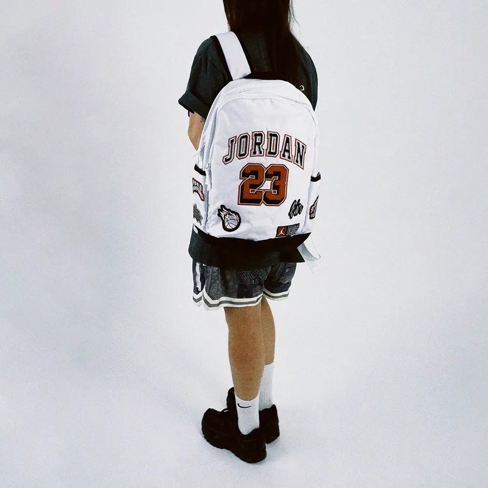 Balo Nike Jordan Backpack 'White' JD2433006AD-001 — ảnh 5