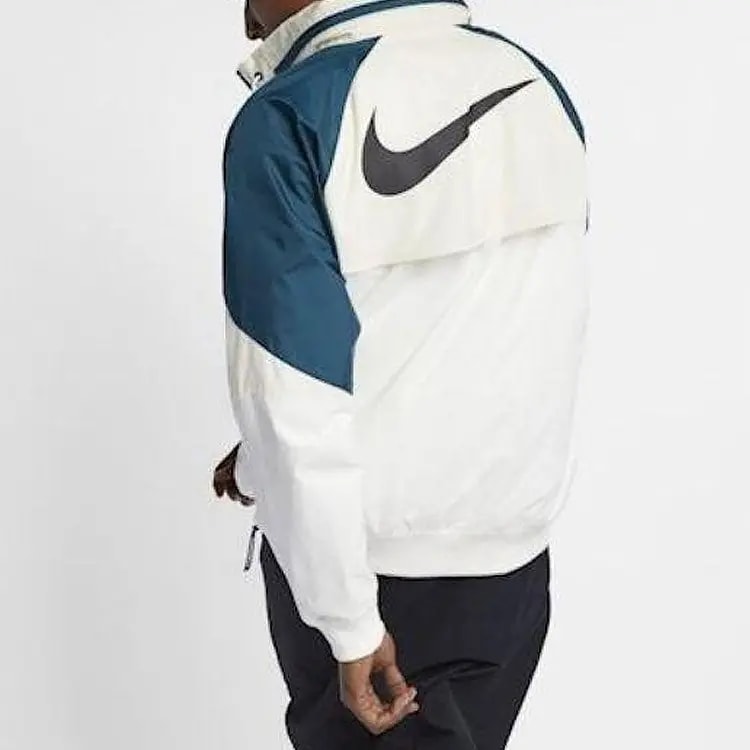 Áo Nike Sportswear Wind Runner 'Green White' CN8771-133 — ảnh 3