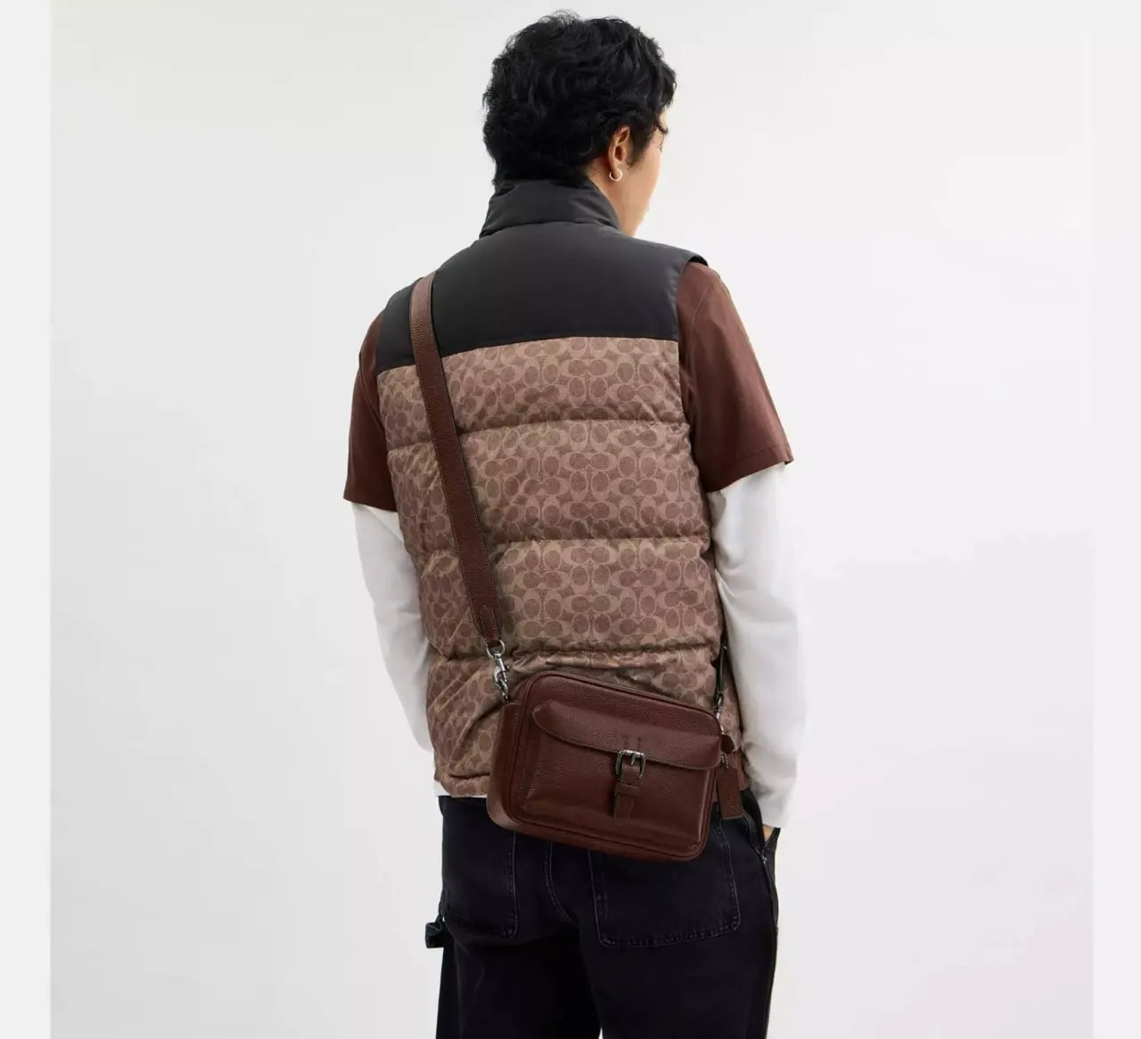 Túi Coach Warner Crossbody Bag 'Brown' CW218-SVMPL — ảnh 2
