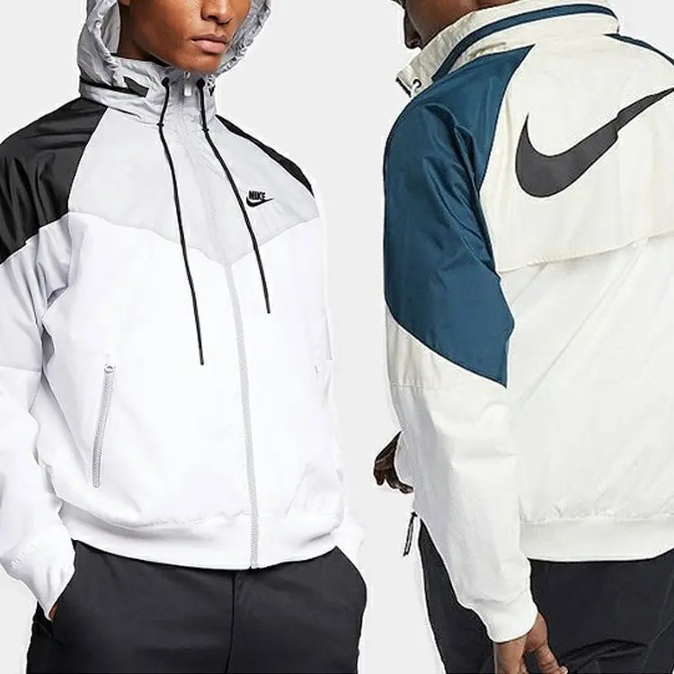 Áo Nike Sportswear Wind Runner 'Green White' CN8771-133 — ảnh 4