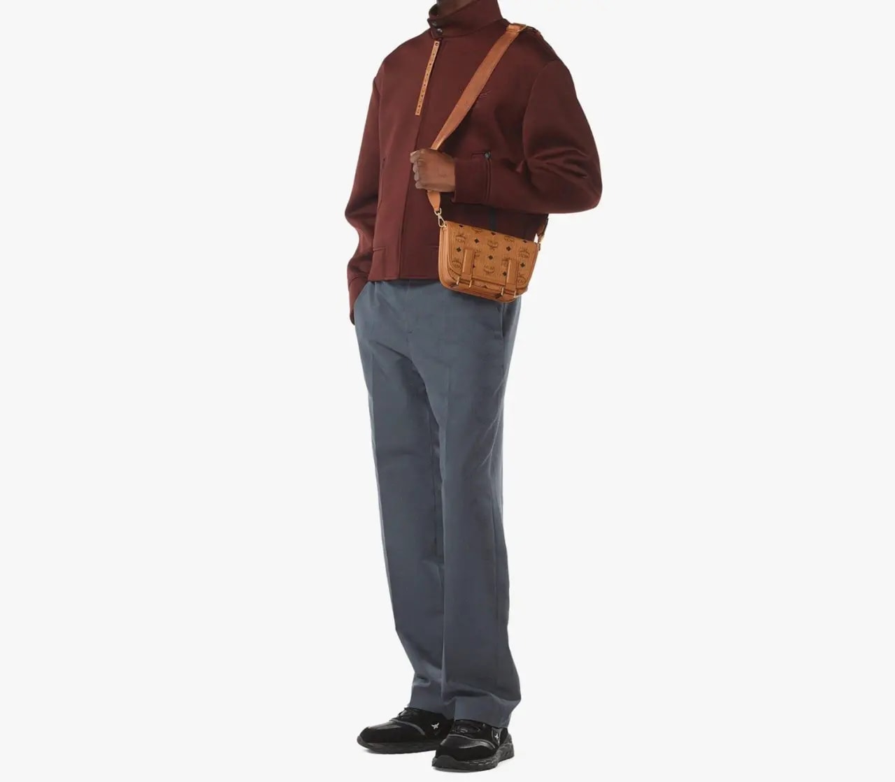 Túi MCM Aren Messenger Bag 'Cognac' MMMEATA02CO001 — ảnh 3