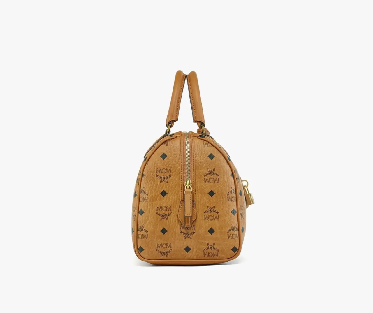 Túi MCM Ella Boston Bag 'Cognac' MWBESEA03CO001 — ảnh 4