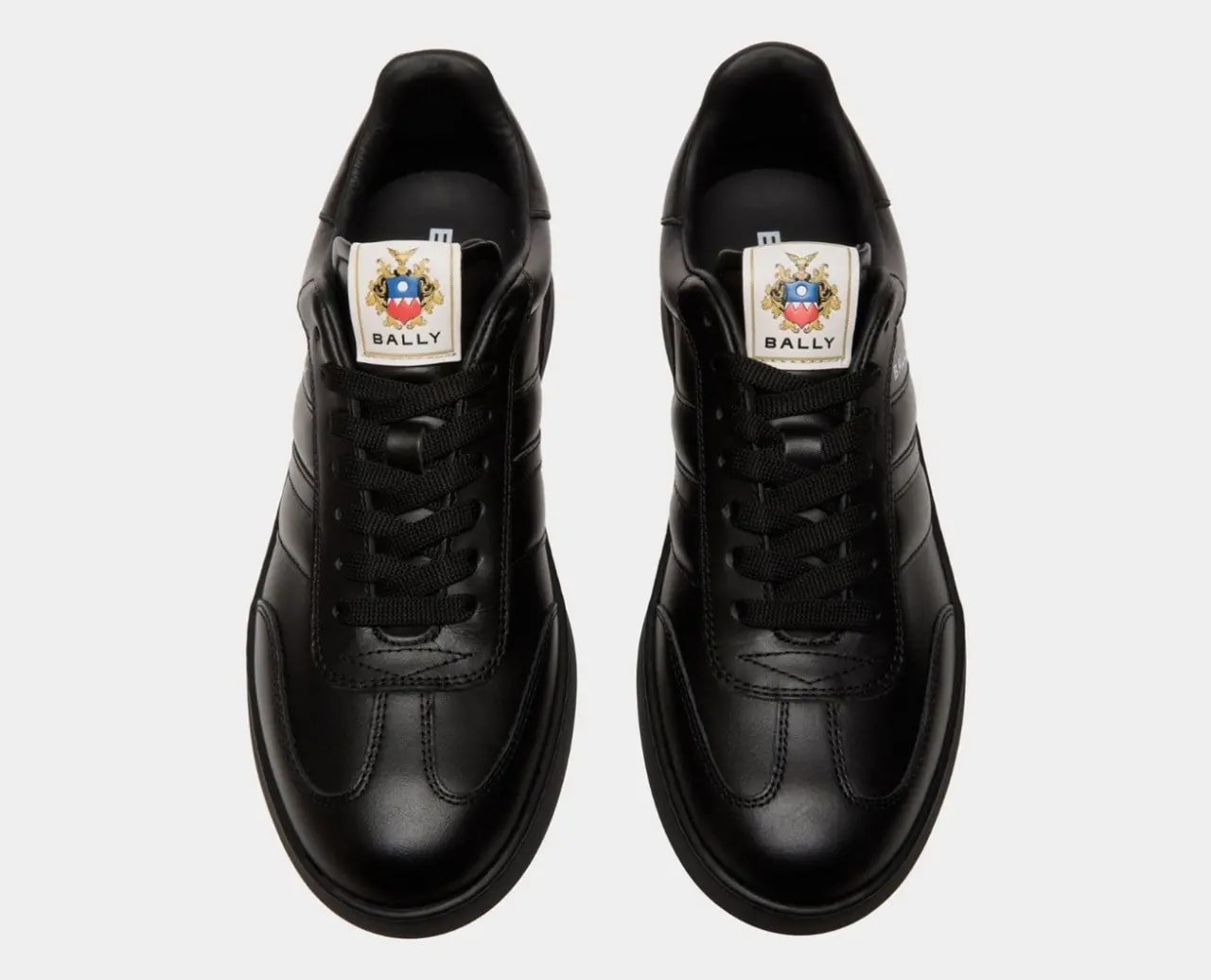 Giày Bally Retro Crest Sneaker 'Black' 6312011 — ảnh 2