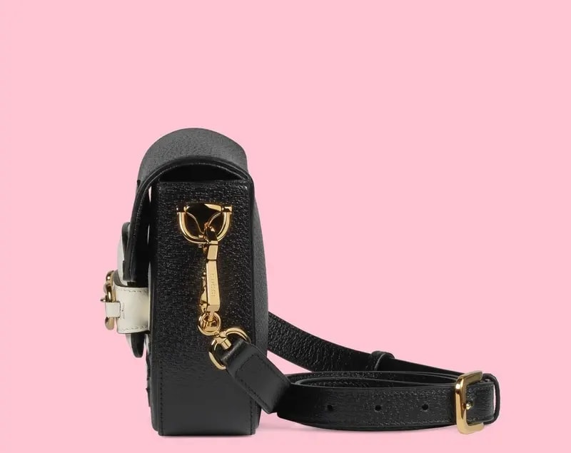 Túi Gucci x Adidas Horsebit 1955 Bag 'Black White' 658574-U3ZDG-8726 — ảnh 3
