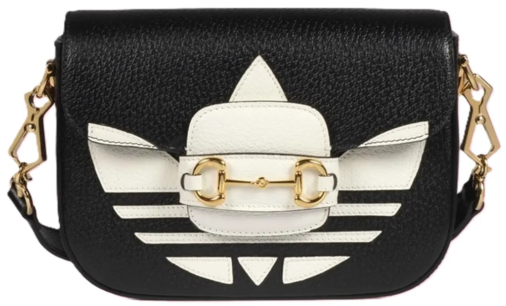Túi Gucci x Adidas Horsebit 1955 Bag 'Black White' 658574-U3ZDG-8726