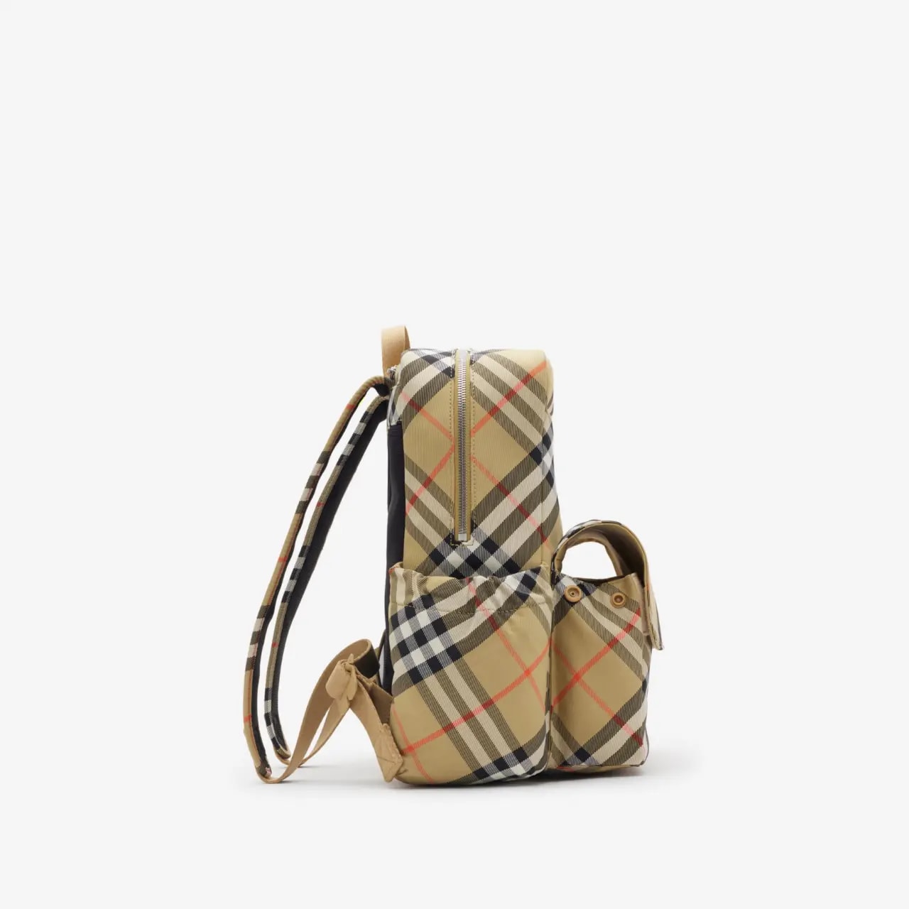 Balo Burberry Check Nylon Backpack 'Sand' 80898461 — ảnh 2