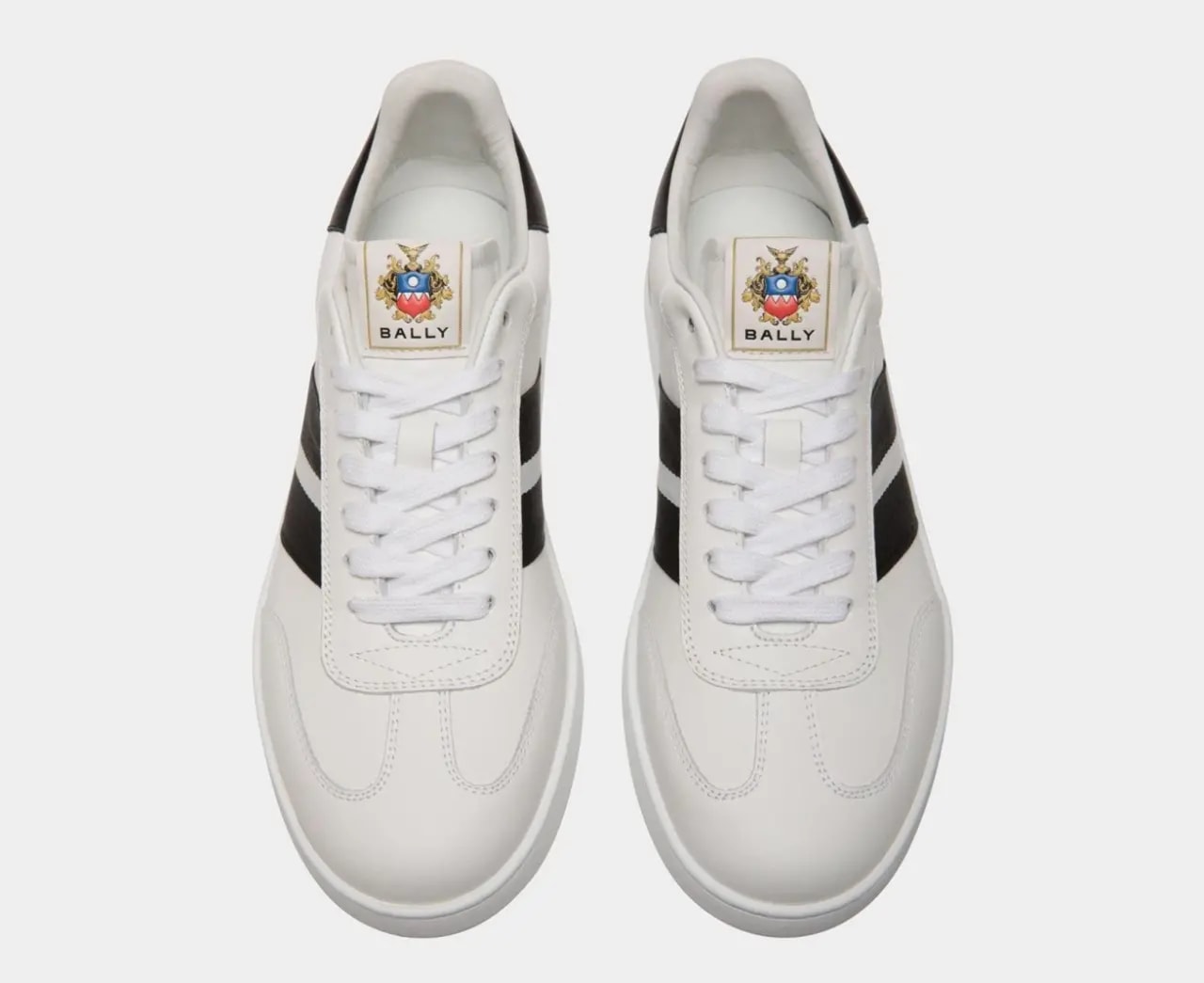 Giày Bally Retro Crest Sneaker 'White' 6312018 — ảnh 2
