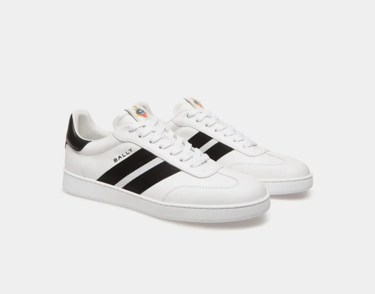 Giày Bally Retro Crest Sneaker 'White' 6312018 — ảnh 4