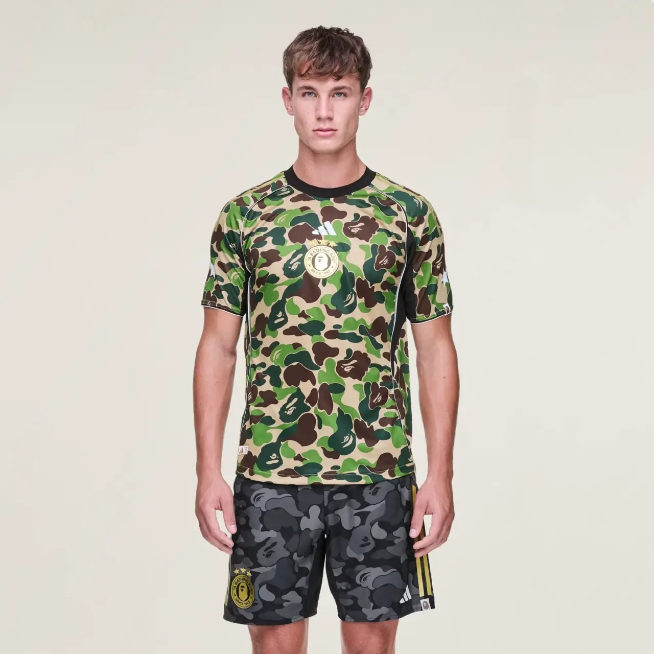 Áo Adidas Football Jersey 'Green Camo' KB2202 — ảnh 2