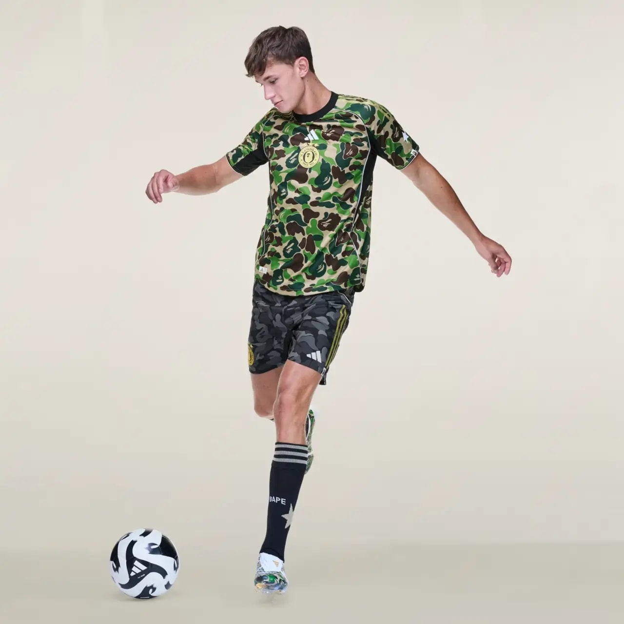 Áo Adidas Football Jersey 'Green Camo' KB2202 — ảnh 5