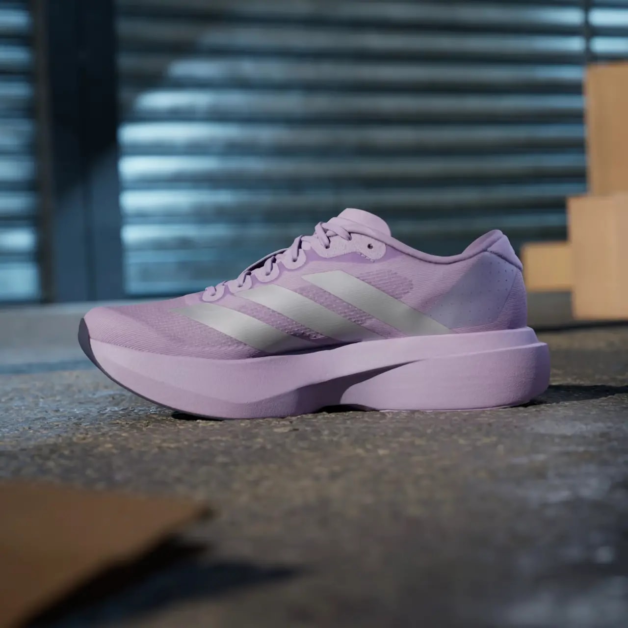 Giày Adidas Adizero EVO SL 'Powder Plum' JS4447 — ảnh 5