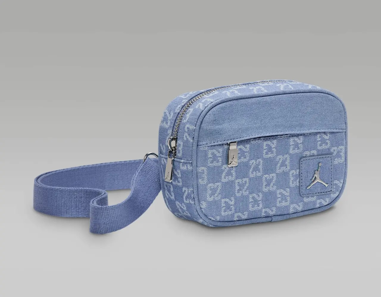 Túi Nike Jordan Monogram Crossbody ‘Denim blue’ II6453-412 — ảnh 2
