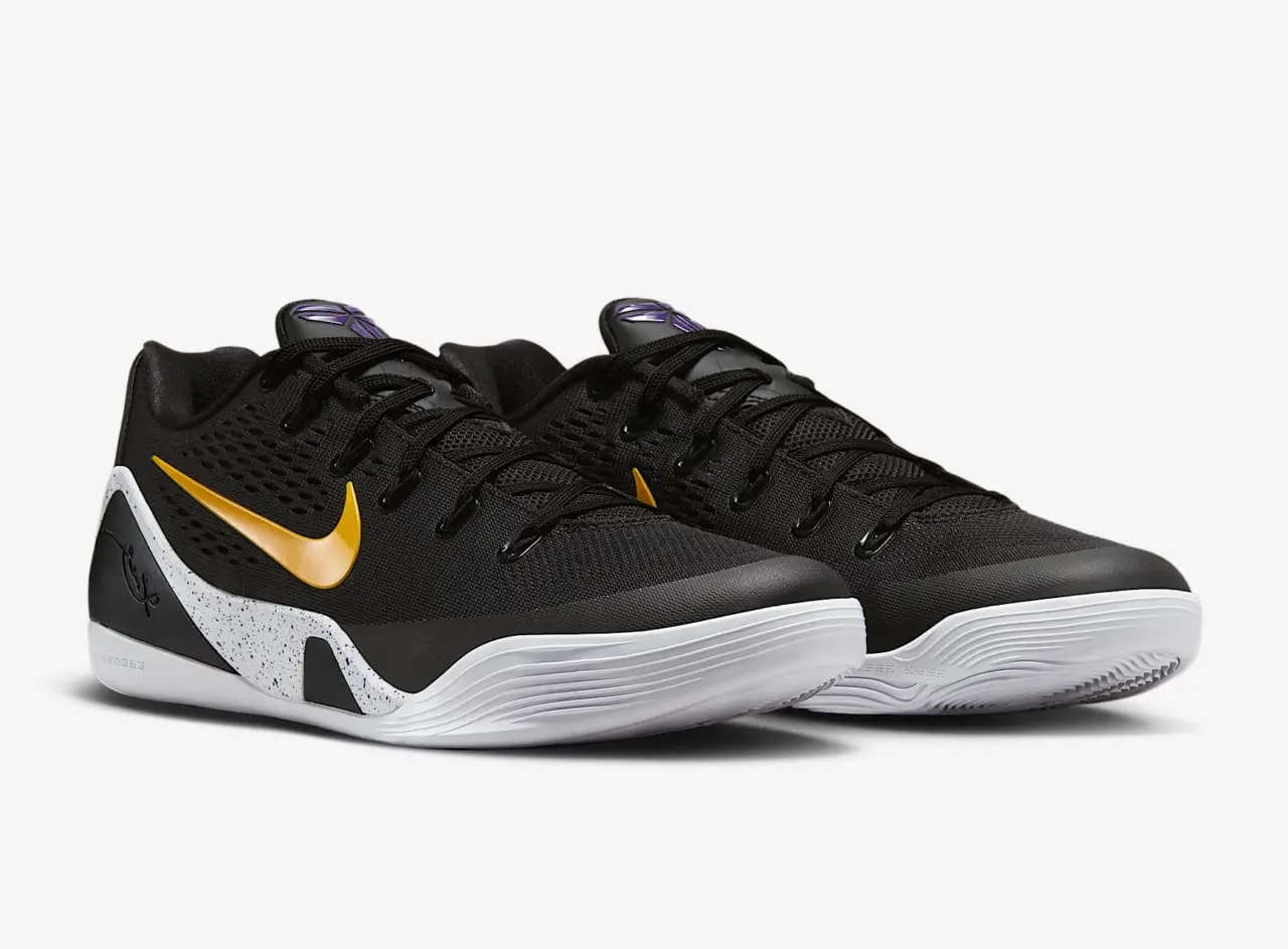 Giày Nike Kobe 9 EM Low Protro TB 'Black University Gold' IH1401-002 — ảnh 4