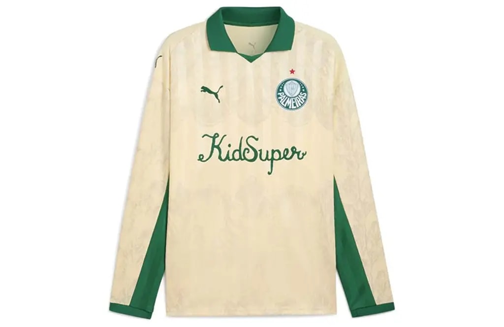 Áo Puma Palmeiras x KidSuper LS Retro 'Alpine Snow Vine' 606852-11 — kich-thuoc: L