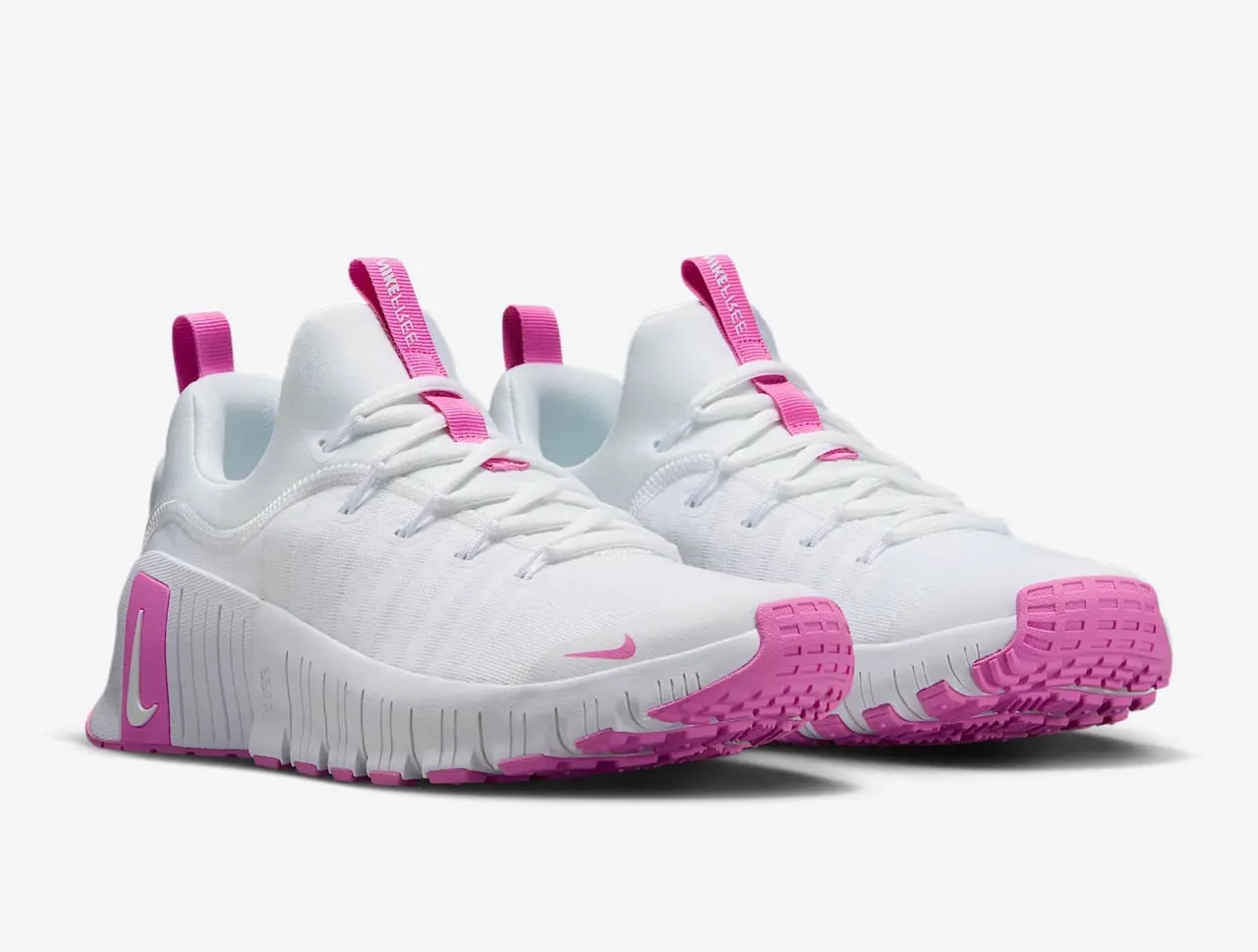 Giày Nike Free Metcon 6 'White &amp; Playful Pink' FJ7126-109 — ảnh 4