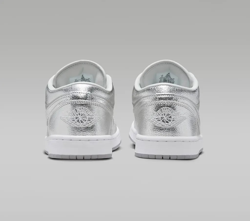 Giày Nike Air Jordan 1 Low SE 'Metallic Silver' FN5030-001 — ảnh 3