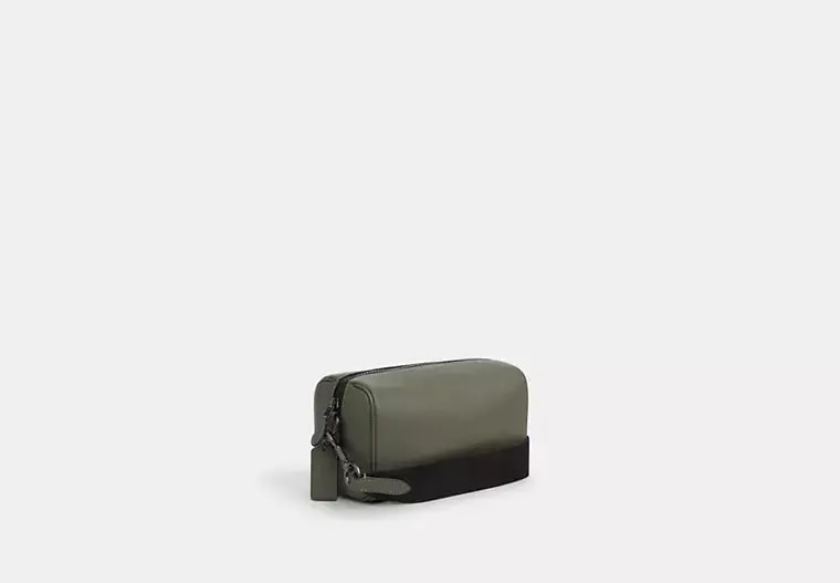 Túi Coach Calf Leather Shoulder 'Military Green' CV530-QBMGR — ảnh 3