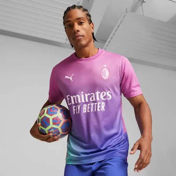 Áo Puma AC Milan 23/24 'Pink' 770399-03 — ảnh 3