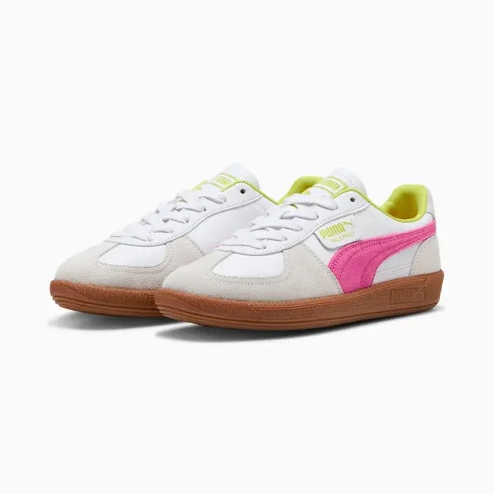 Giày Puma Palermo Leather 'White Pink' 396464-25 — ảnh 4