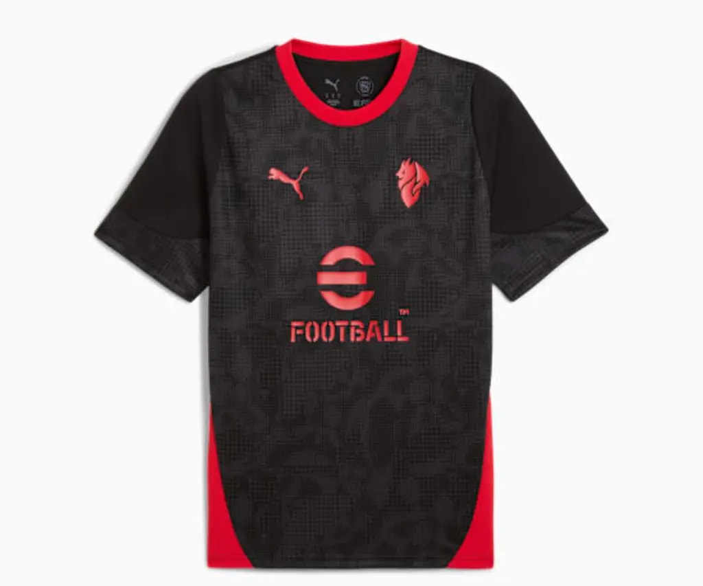 Áo Puma AC Milan 25/26 Training Shirt 'Black Red' 782356-04 — kich-thuoc: L