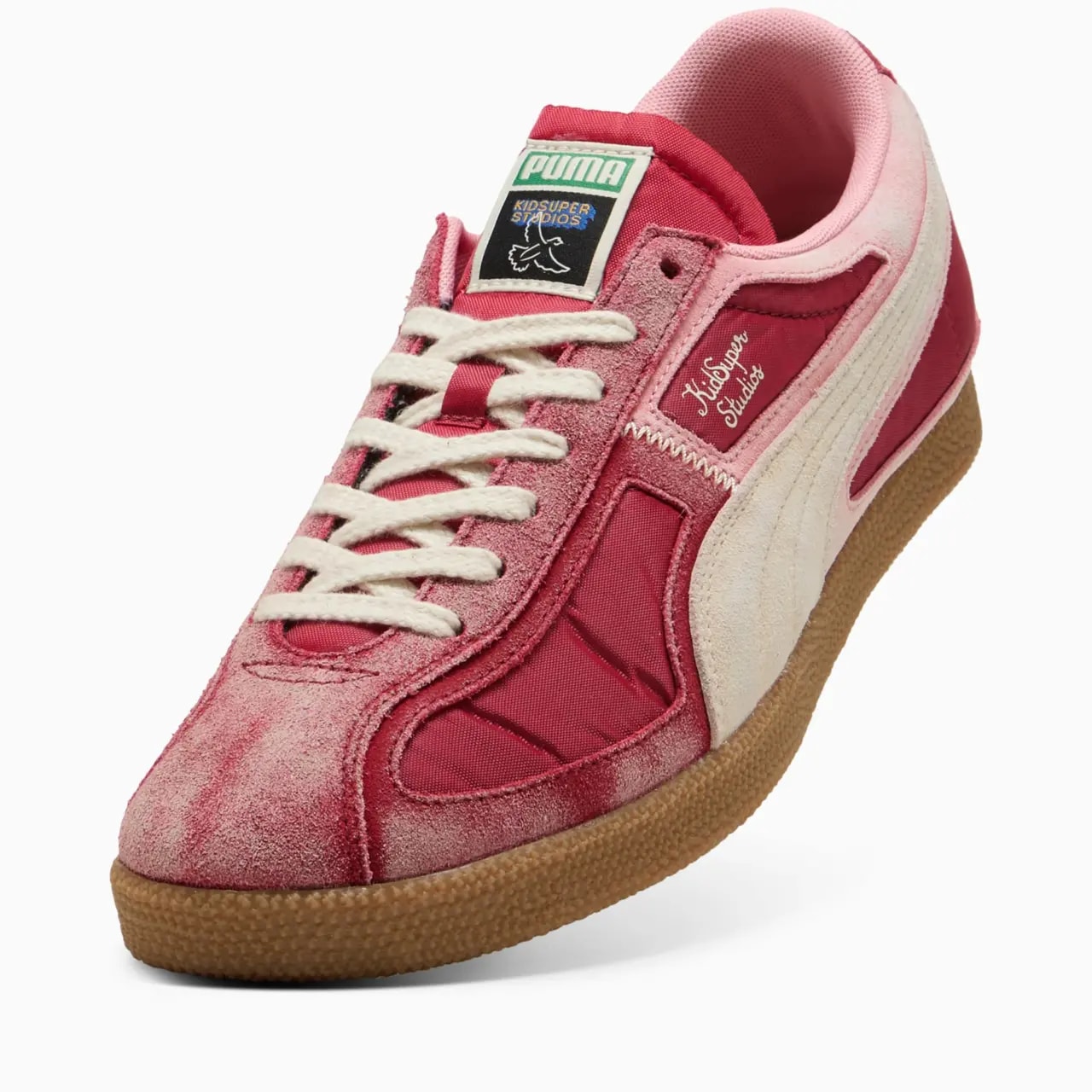 Giày Puma Brasil Panels x KidSuper 'Dark Crimson' 403847-01 — ảnh 4