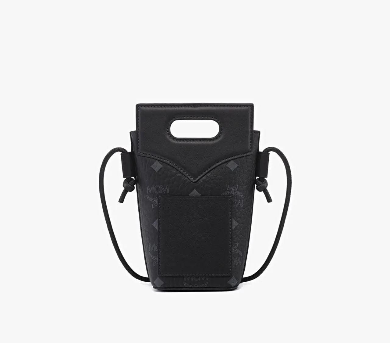 Túi MCM Diamond Crossbody Pouch 'Black' MYZFSAK01BK001 — ảnh 2