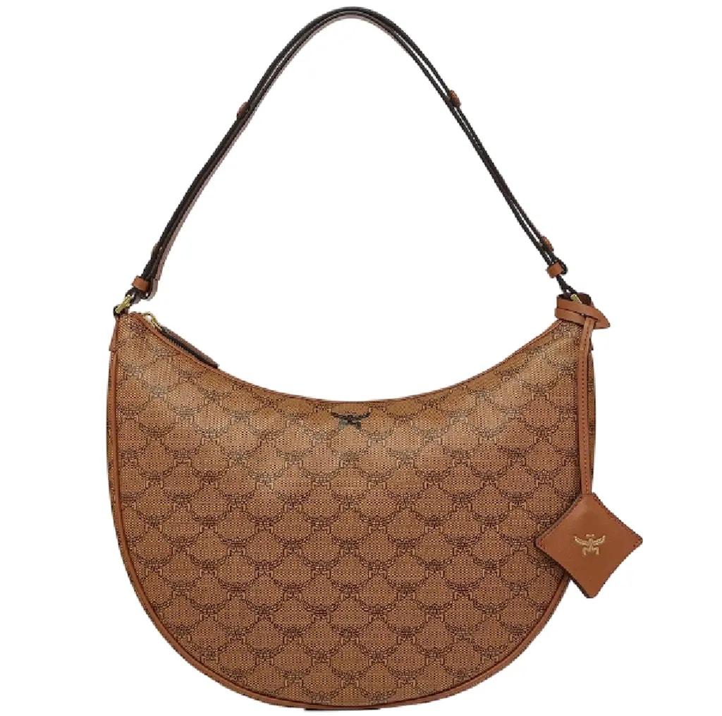 Túi MCM Himmel Ascending Moon Hobo 'Cognac' MWHFSAC01CO001