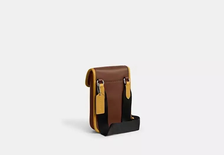 Túi Coach Smooth Calf Leather Pouch 'Brown' CT887-SVX2P — ảnh 4