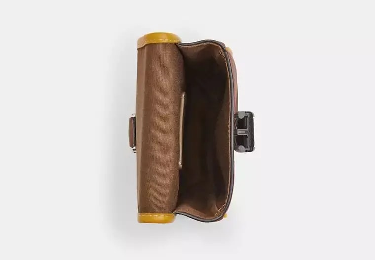 Túi Coach Smooth Calf Leather Pouch 'Brown' CT887-SVX2P — ảnh 3