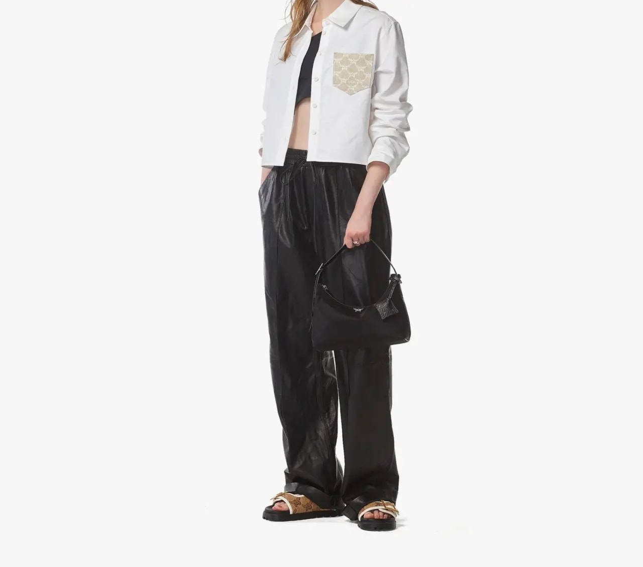 Túi MCM Aren Hobo 'Black' MWHFSTA09BK001 — ảnh 3