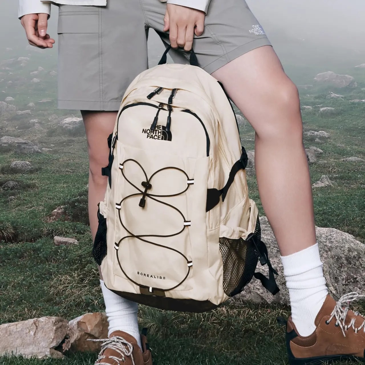 Balo The North Face Borealis II 'Cream' NM2DR04C — ảnh 5