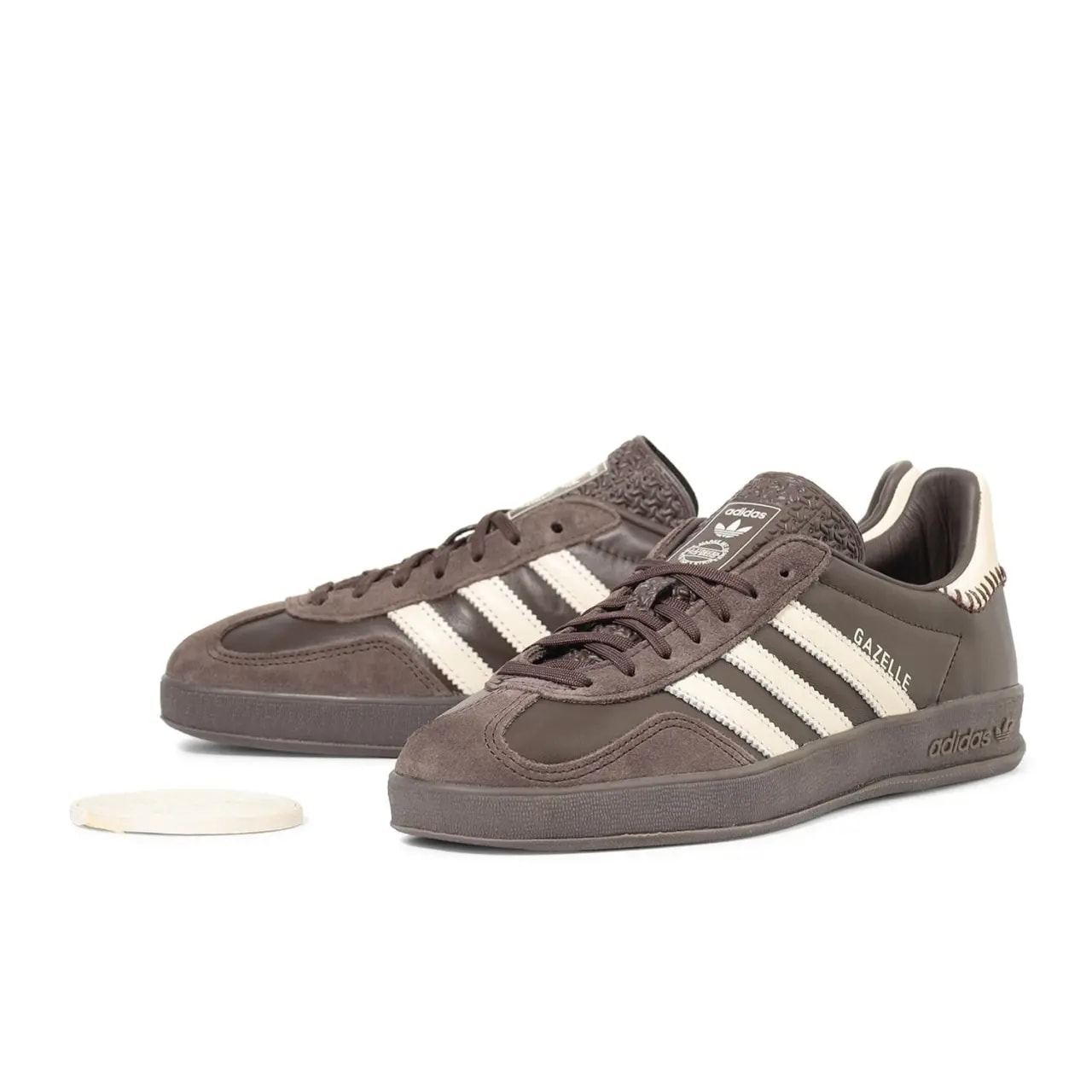 Giày Adidas Gazelle Indoor 'Dark Brown' JQ1747 — ảnh 5