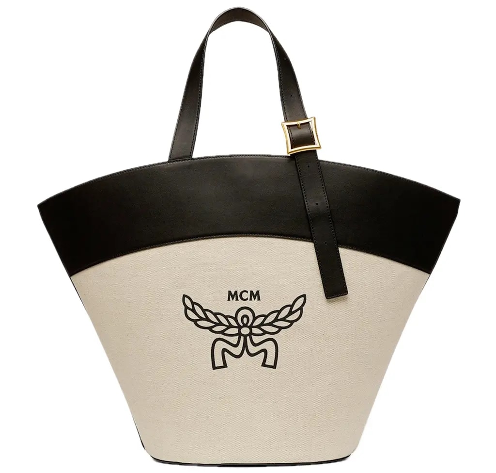 Túi MCM Himmel Tote 'Beige' MWPESAC01BK001