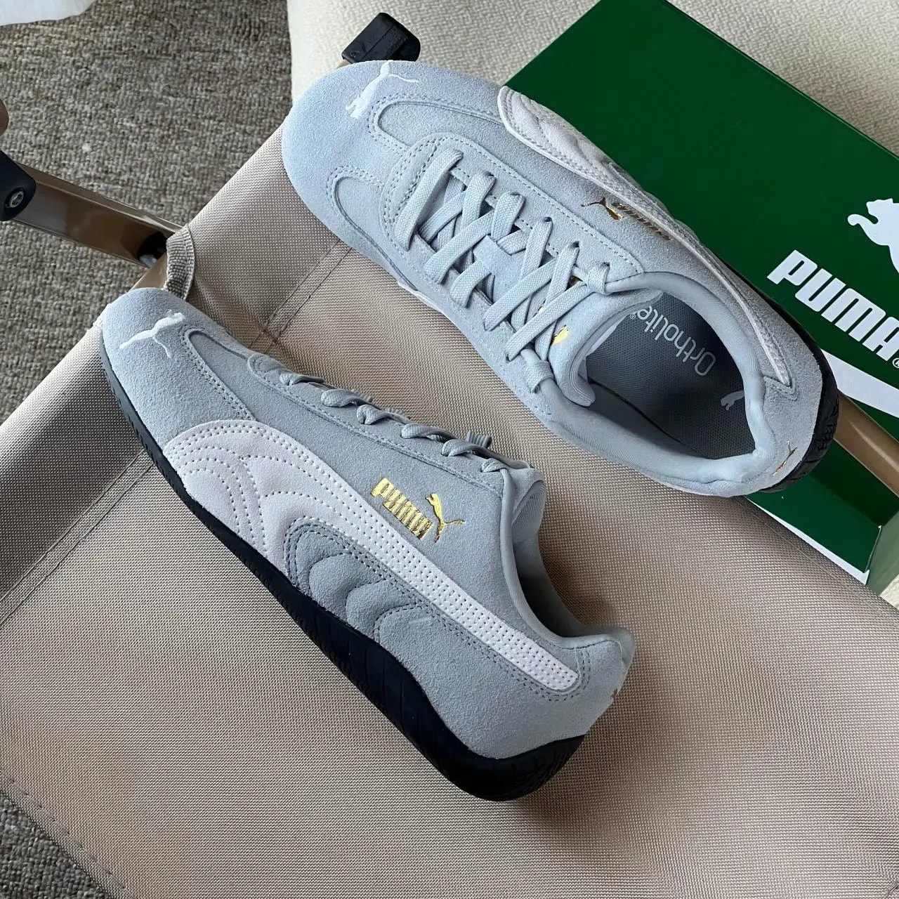 Giày Puma Speedcat OG 'Cool Mid Grey White' 398846-05 — ảnh 4