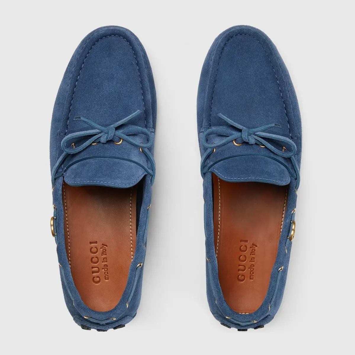 Giày Gucci Driver Interlocking G 'Navy' 780143-CH000-4236 — ảnh 4