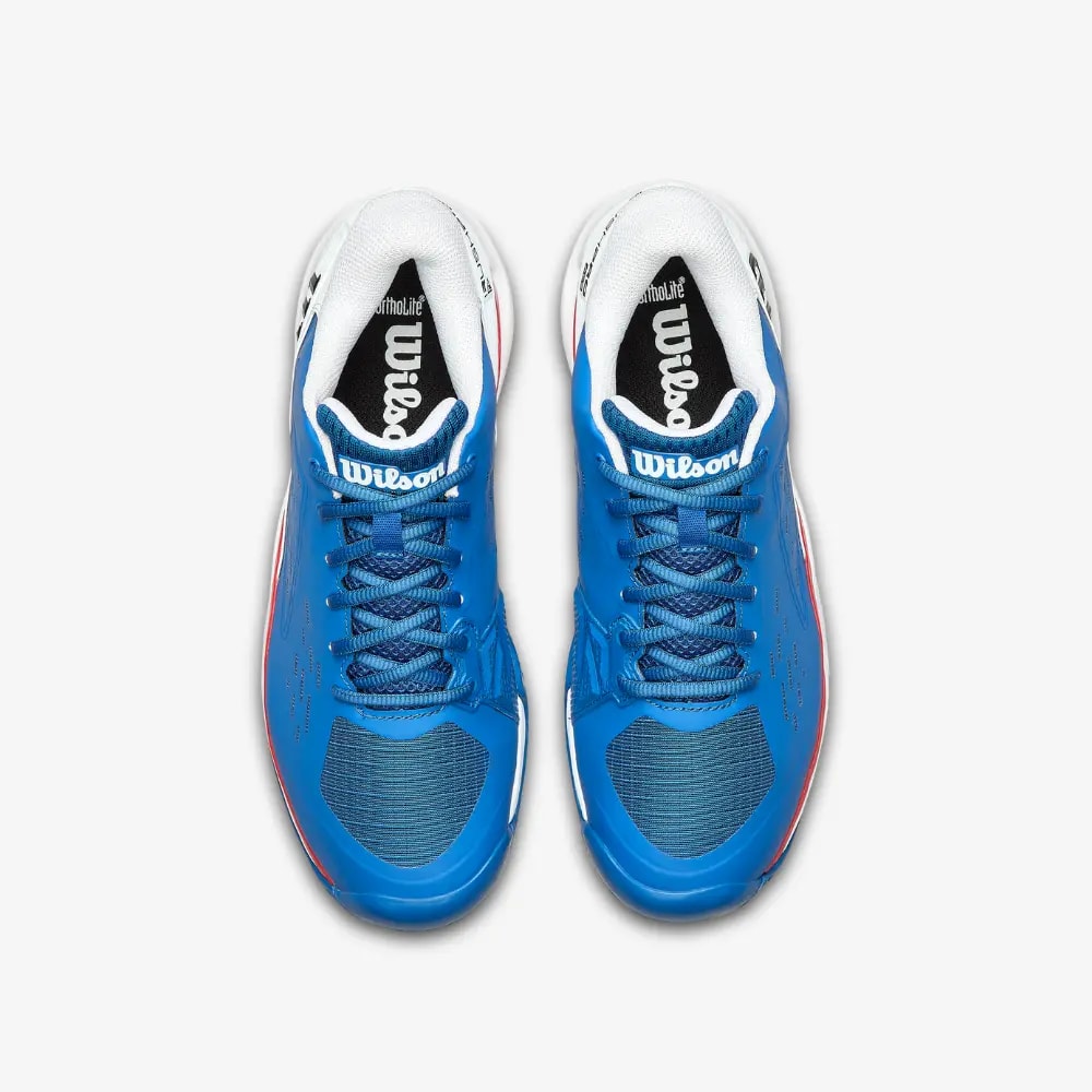 Giày Wilson Rush Pro Ace Clay 'White Blue' WRS334390U — ảnh 5