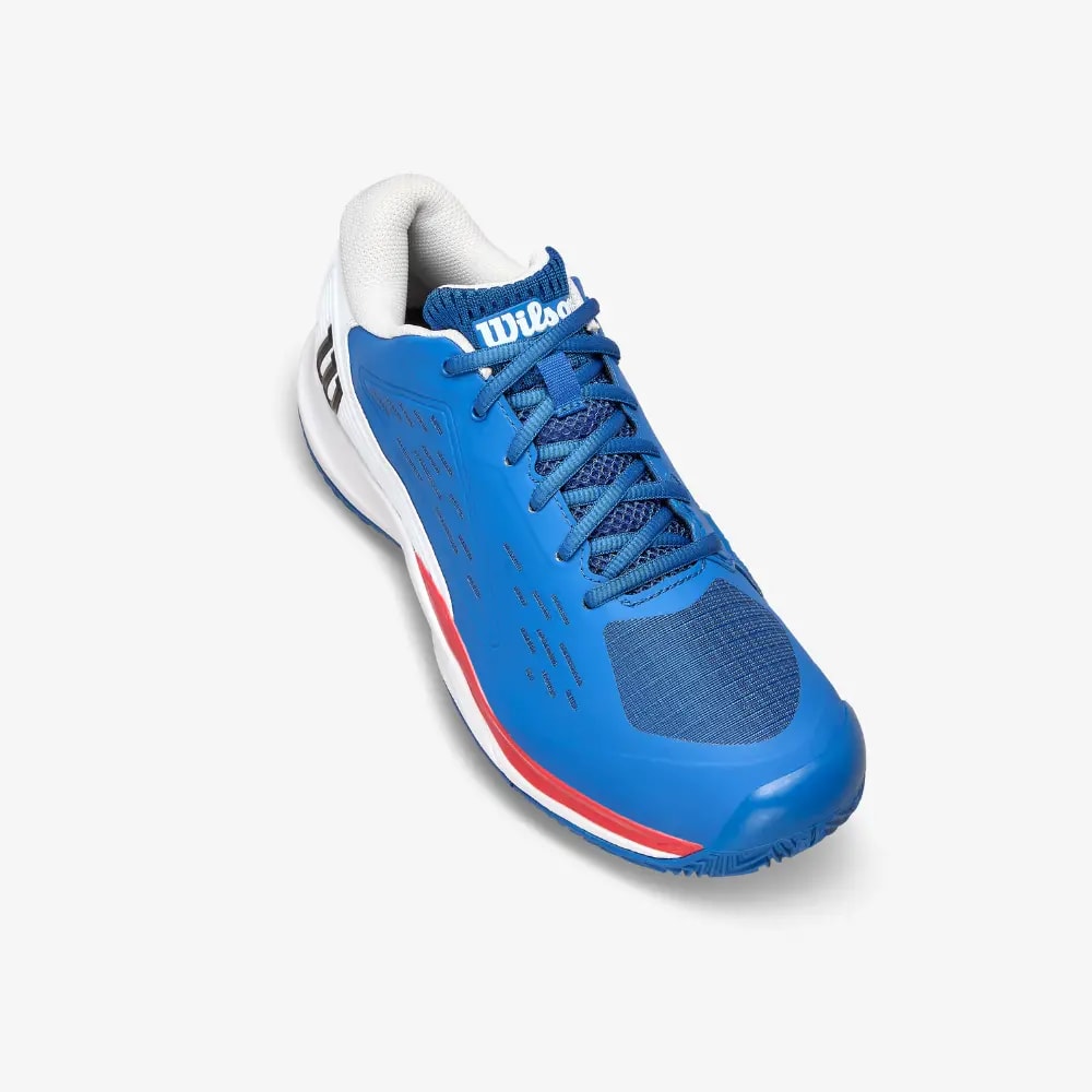 Giày Wilson Rush Pro Ace Clay 'White Blue' WRS334390U — ảnh 3