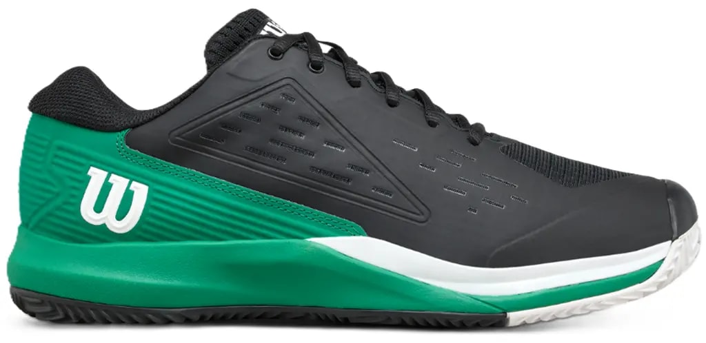 Giày Wilson Rush Pro Ace Clay 'Black Green' WRS334380U — kich-thuoc: 41 1/3