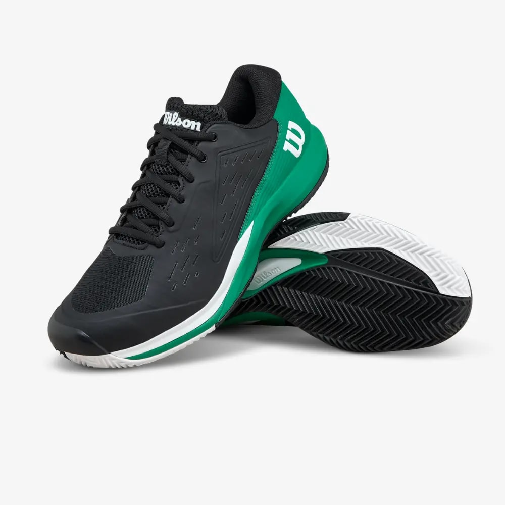 Giày Wilson Rush Pro Ace Clay 'Black Green' WRS334380U — ảnh 5