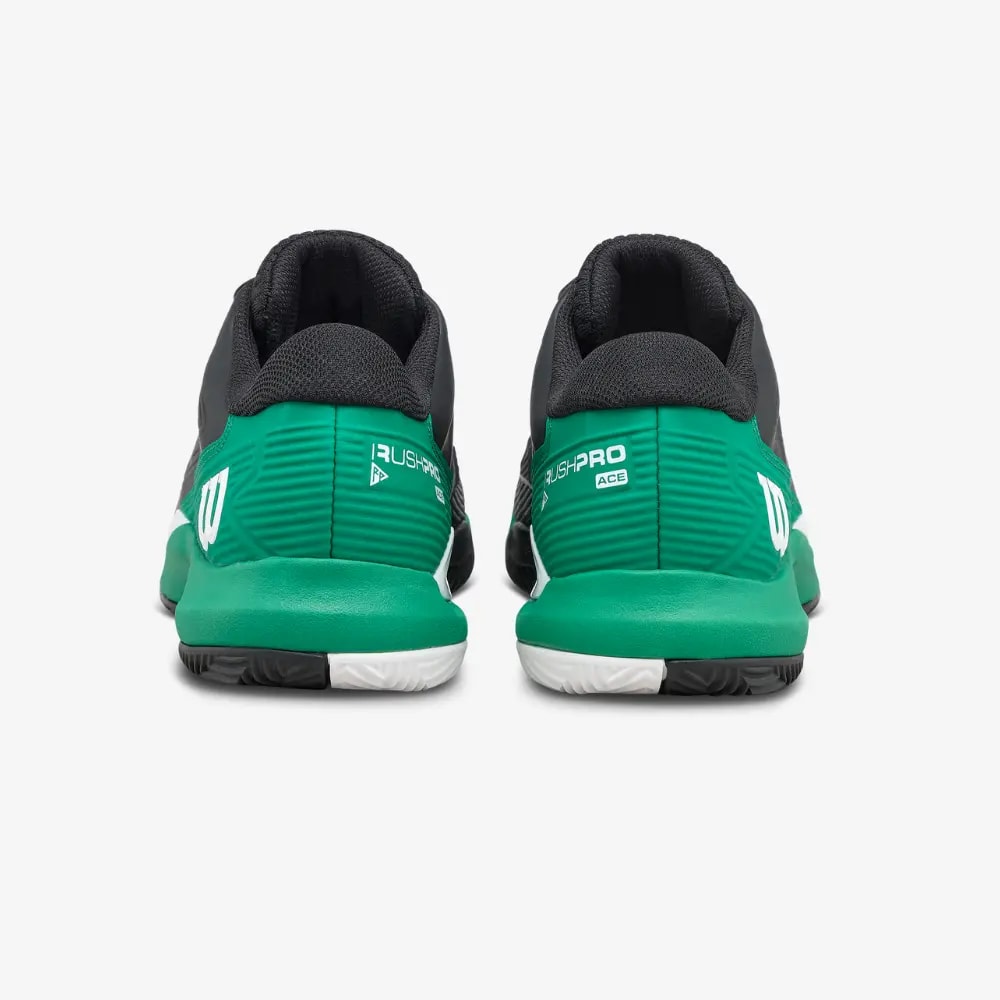 Giày Wilson Rush Pro Ace Clay 'Black Green' WRS334380U — ảnh 4