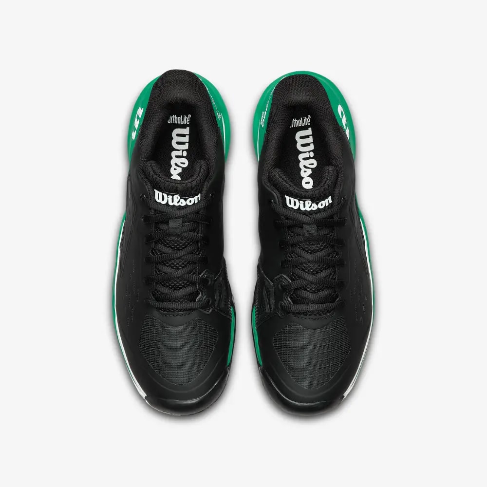Giày Wilson Rush Pro Ace Clay 'Black Green' WRS334380U — ảnh 3
