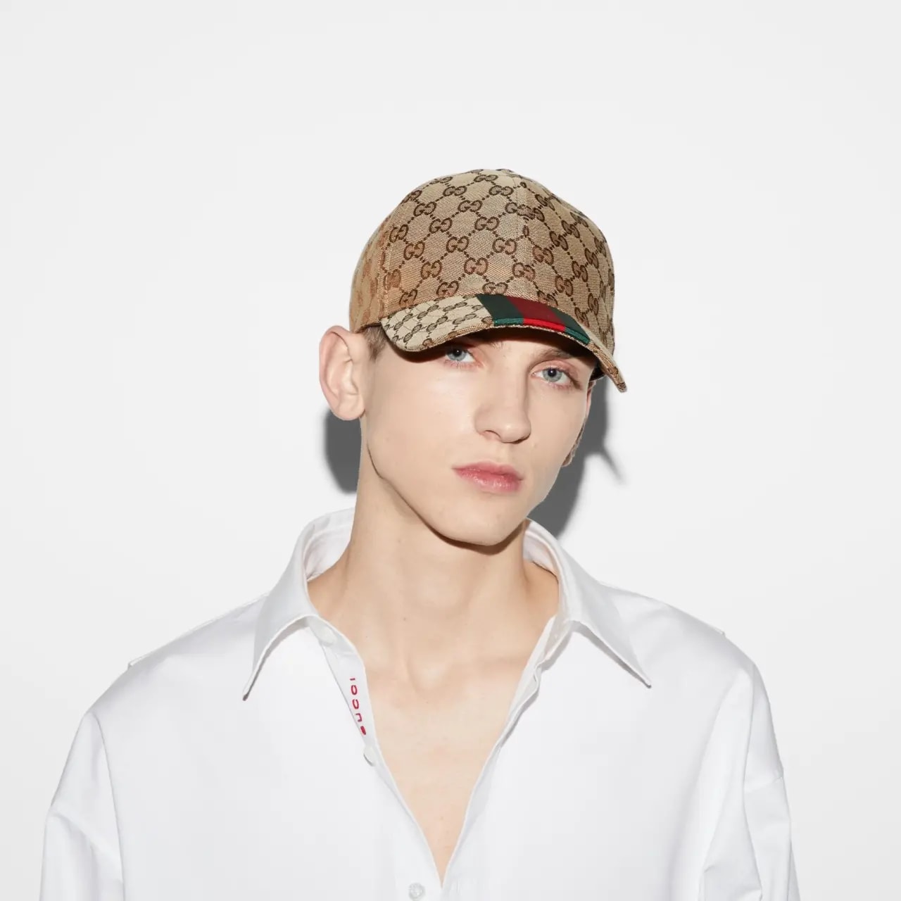 Mũ Gucci Original Gg Baseball Hat 'Beige' 789016-4HBA8-9784 — ảnh 2