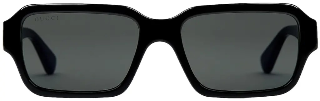 Kính Gucci Rectangular Frame Sunglasses 'Black' 819699-J0740-1012