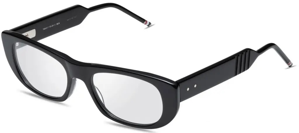 Kính Thom Browne Square-Frame Acetate Optical 'Black' TBX417-53-01 — ảnh 3