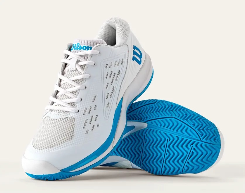 Giày Wilson Rush Pro Ace 'White Blue' WRS335900U — ảnh 4