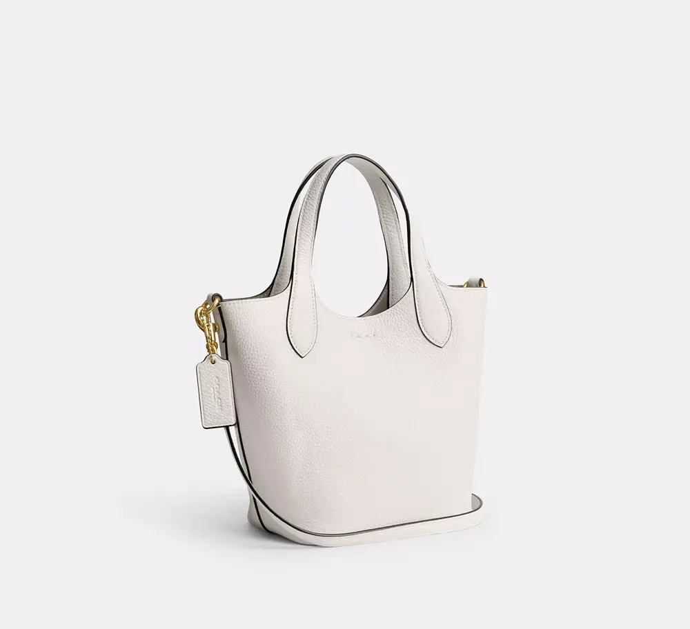 Túi Coach Hanna Bucket Bag 'White' CR168-IMCHK — ảnh 5