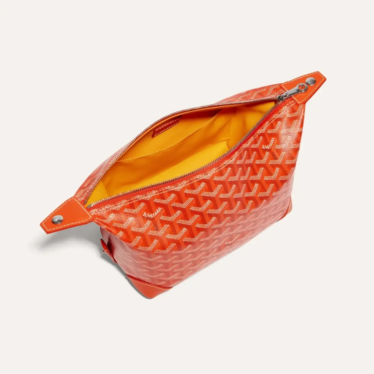 Túi Goyard Bowling 25 Toiletry Bag 'Orange' BOWLIN025TY07CL07P — ảnh 2
