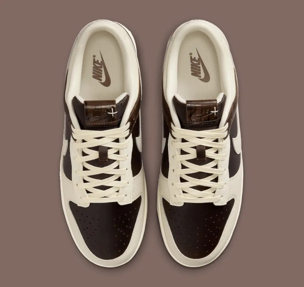 Giày Nike Dunk Low Retro 'Fauna Brown Soft Pearl' IH7333-200 — ảnh 4