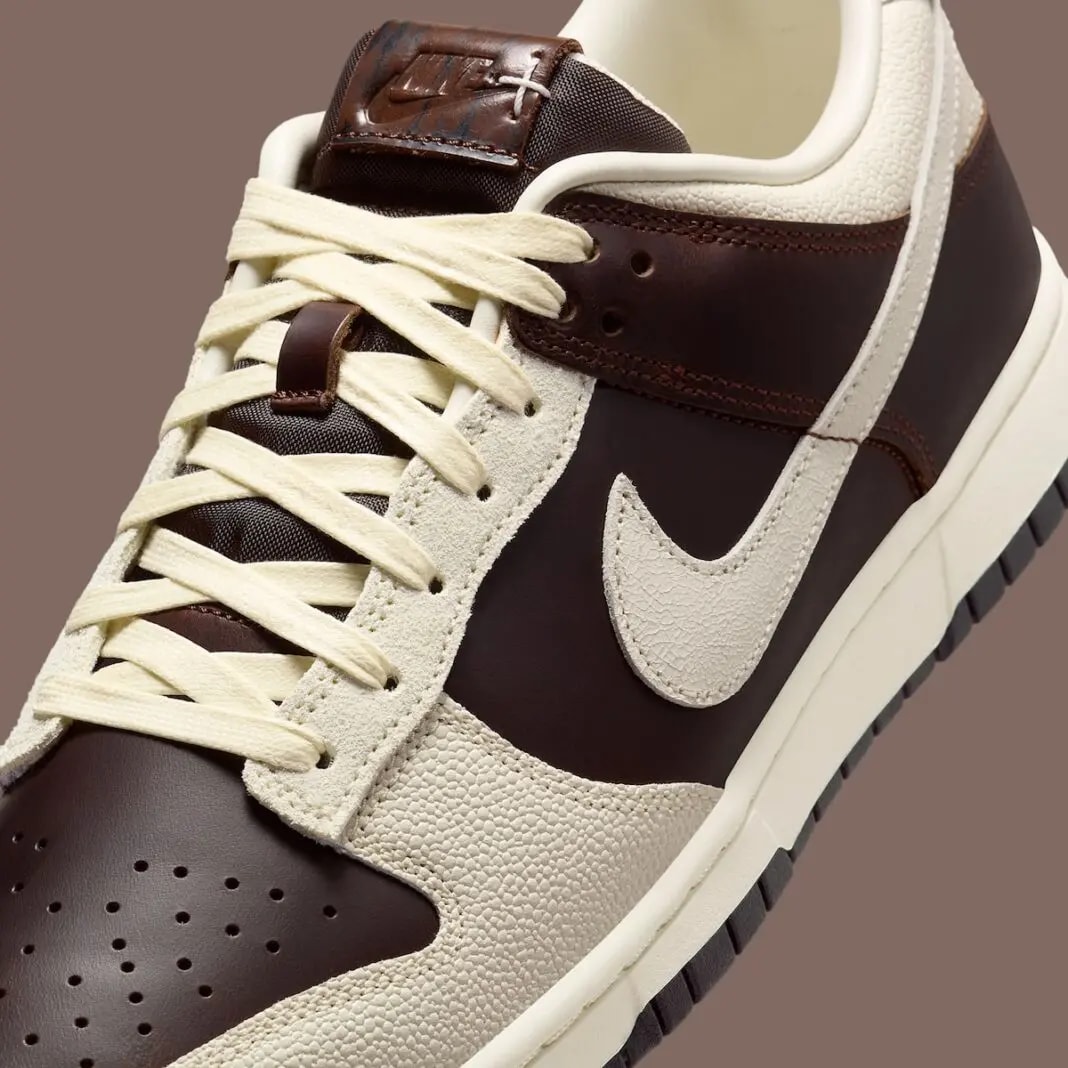 Giày Nike Dunk Low Retro 'Fauna Brown Soft Pearl' IH7333-200 — ảnh 2